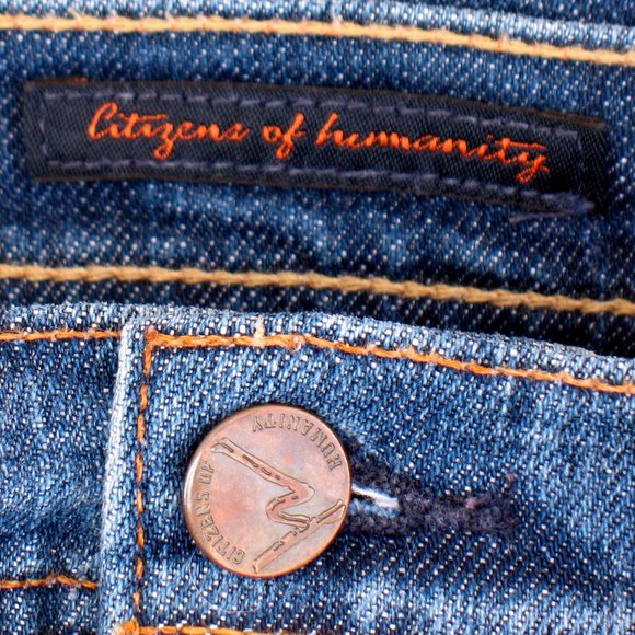 Citizens Of Humanity Ingrid 002 Low Waist Tag 26 - Picture 4 of 8